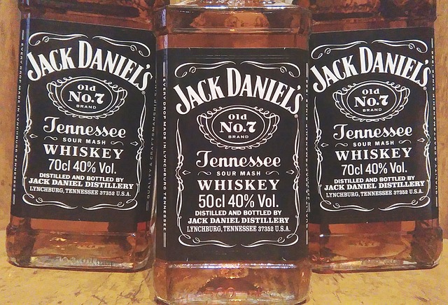 láhve jack daniels